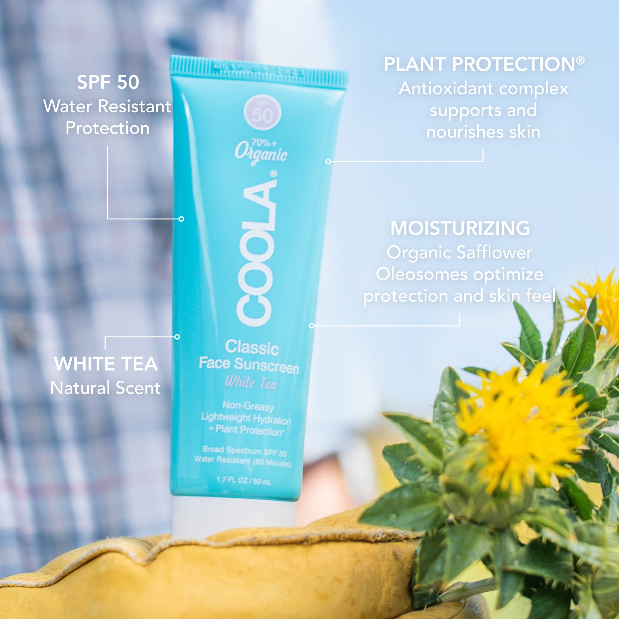 Foto 3 pulgar | Loción De Protección Solar Coola Organic Spf 50 50 Ml, Vegana, Sin Gluten - Venta Internacional.