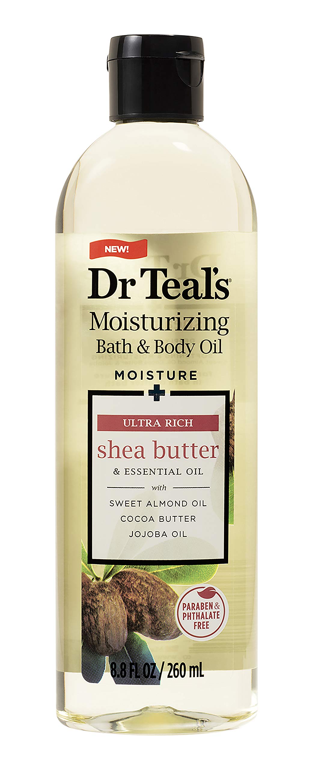 Foto 1 | Aceite Hidratante Para Baño Y Cuerpo Dr. Teal's Con Manteca De Karité 260 Ml - Venta Internacional.