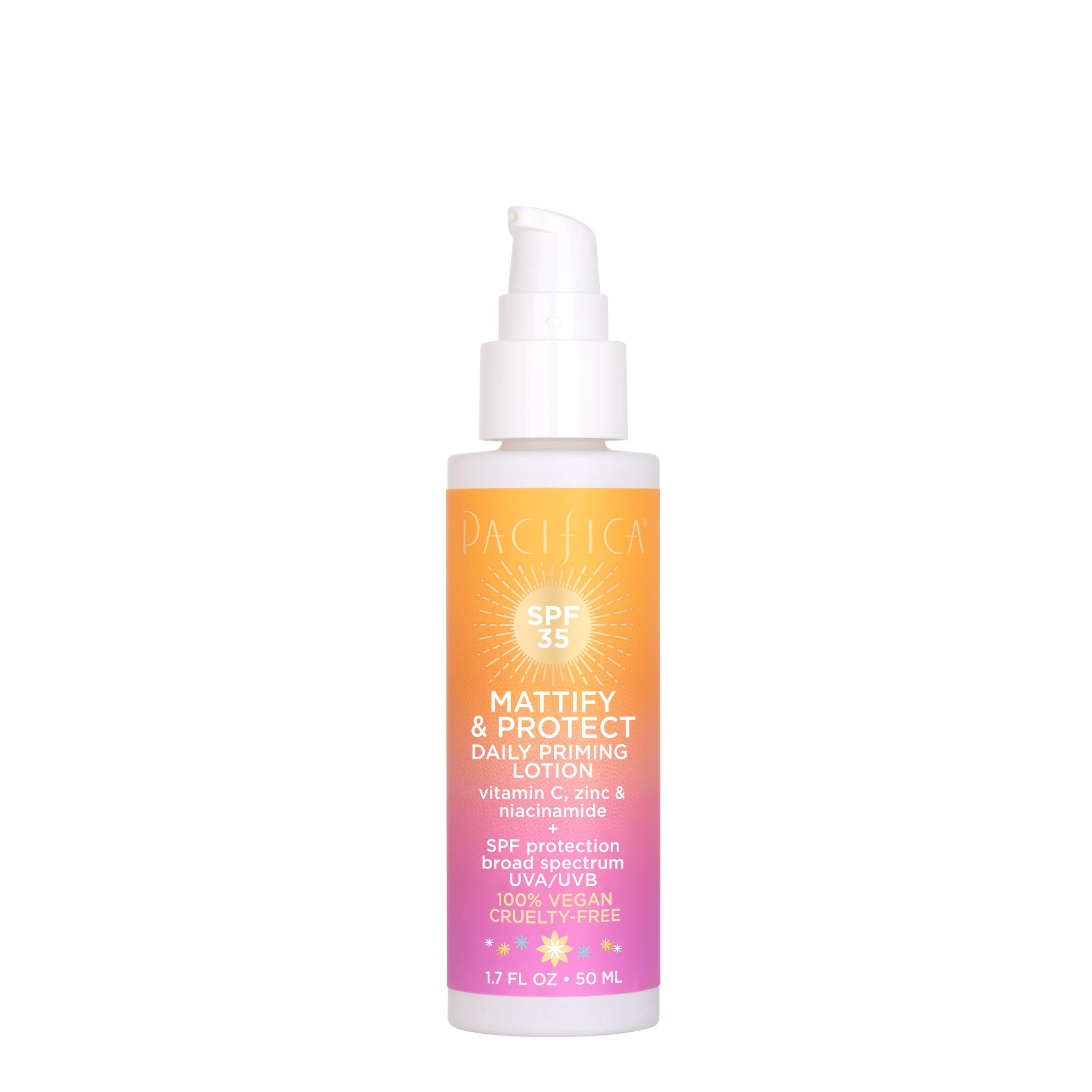 Loción Imprimadora Pacifica Beauty Mattify & Protect Spf 35 - Venta Internacional.