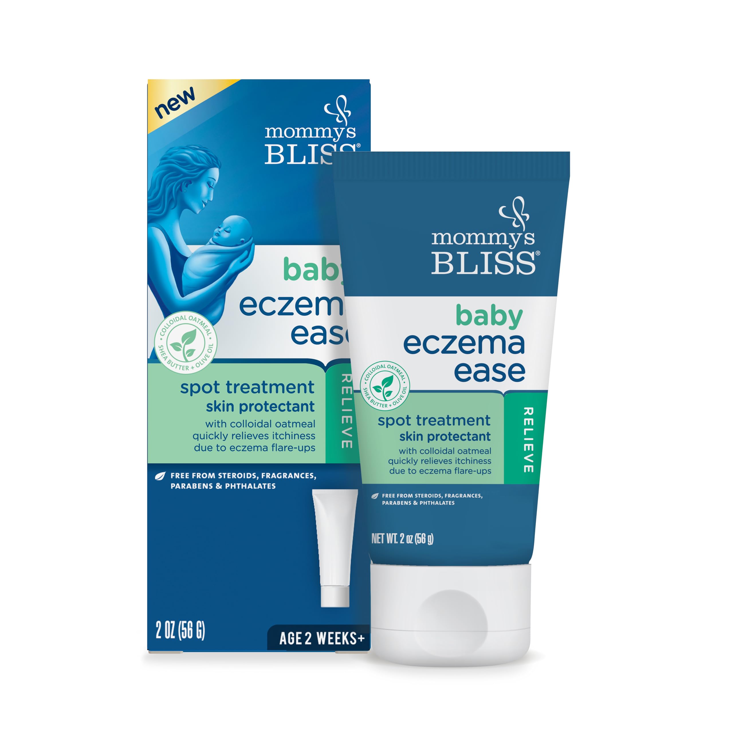 Tratamiento Localizado Mommy's Bliss Ease Para Eccema Con Avena Coloidal - Venta Internacional.