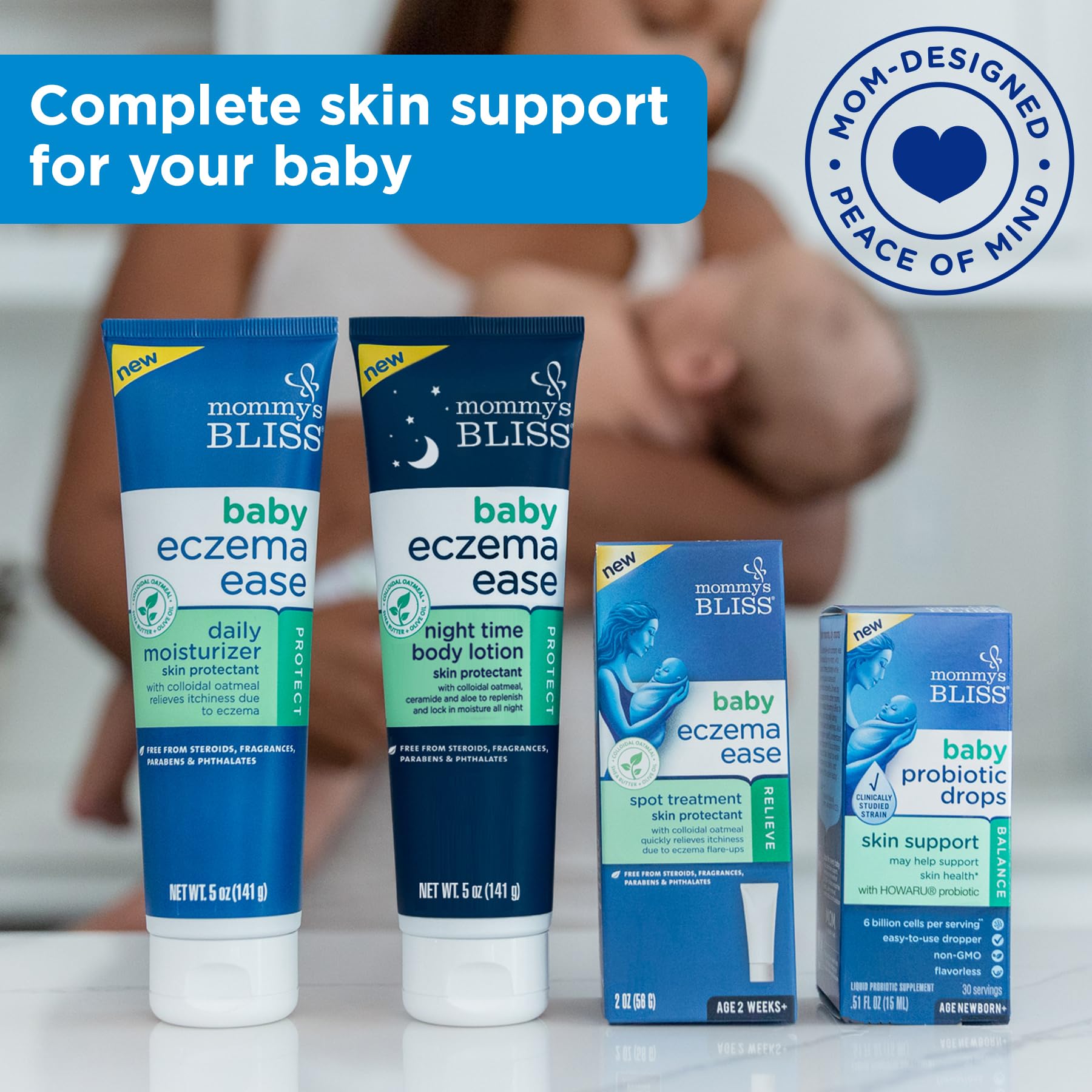 Foto 8 pulgar | Tratamiento Localizado Mommy's Bliss Ease Para Eccema Con Avena Coloidal - Venta Internacional.