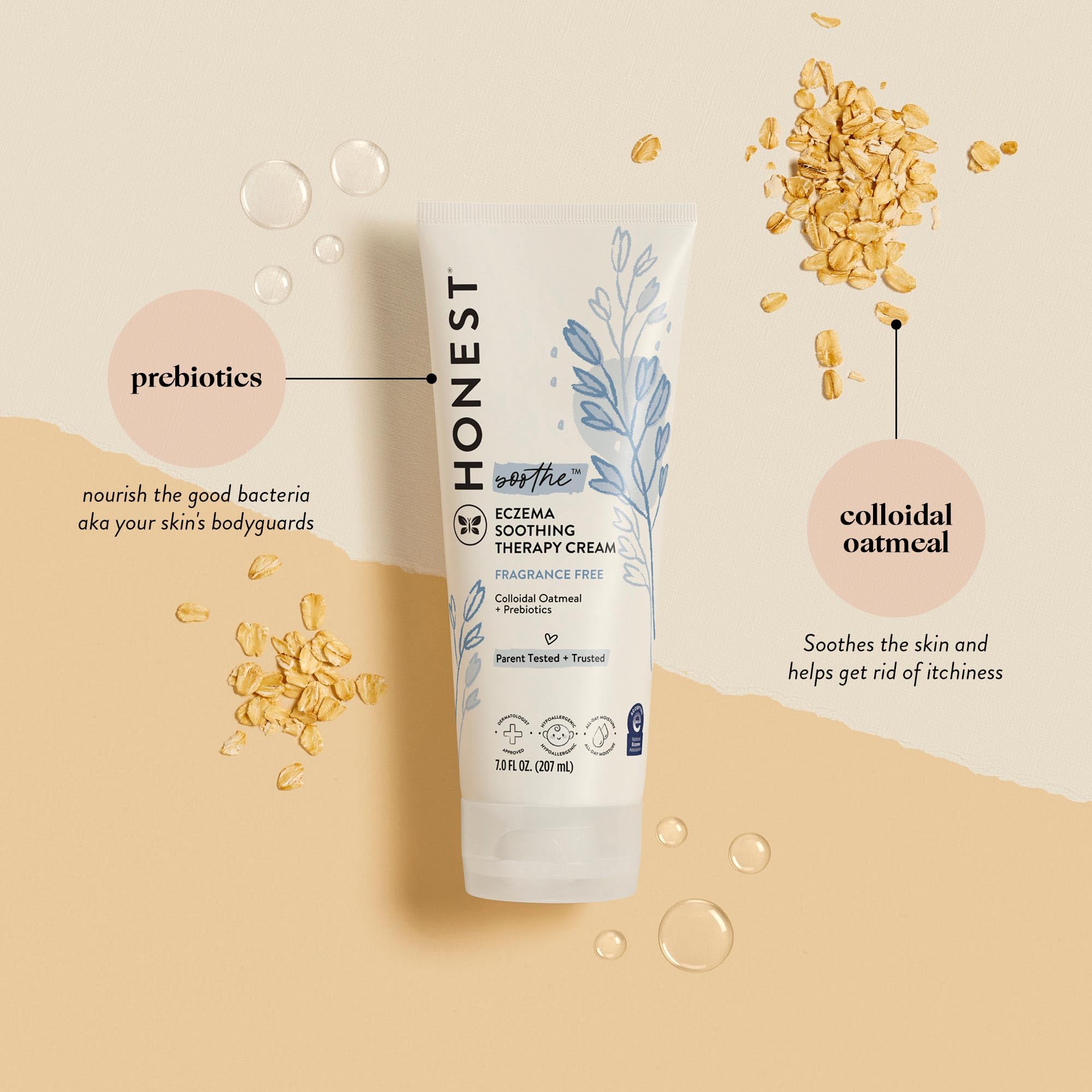 Foto 2 | Crema The Honest Company Para Aliviar El Eccema  200 Ml - Venta Internacional.