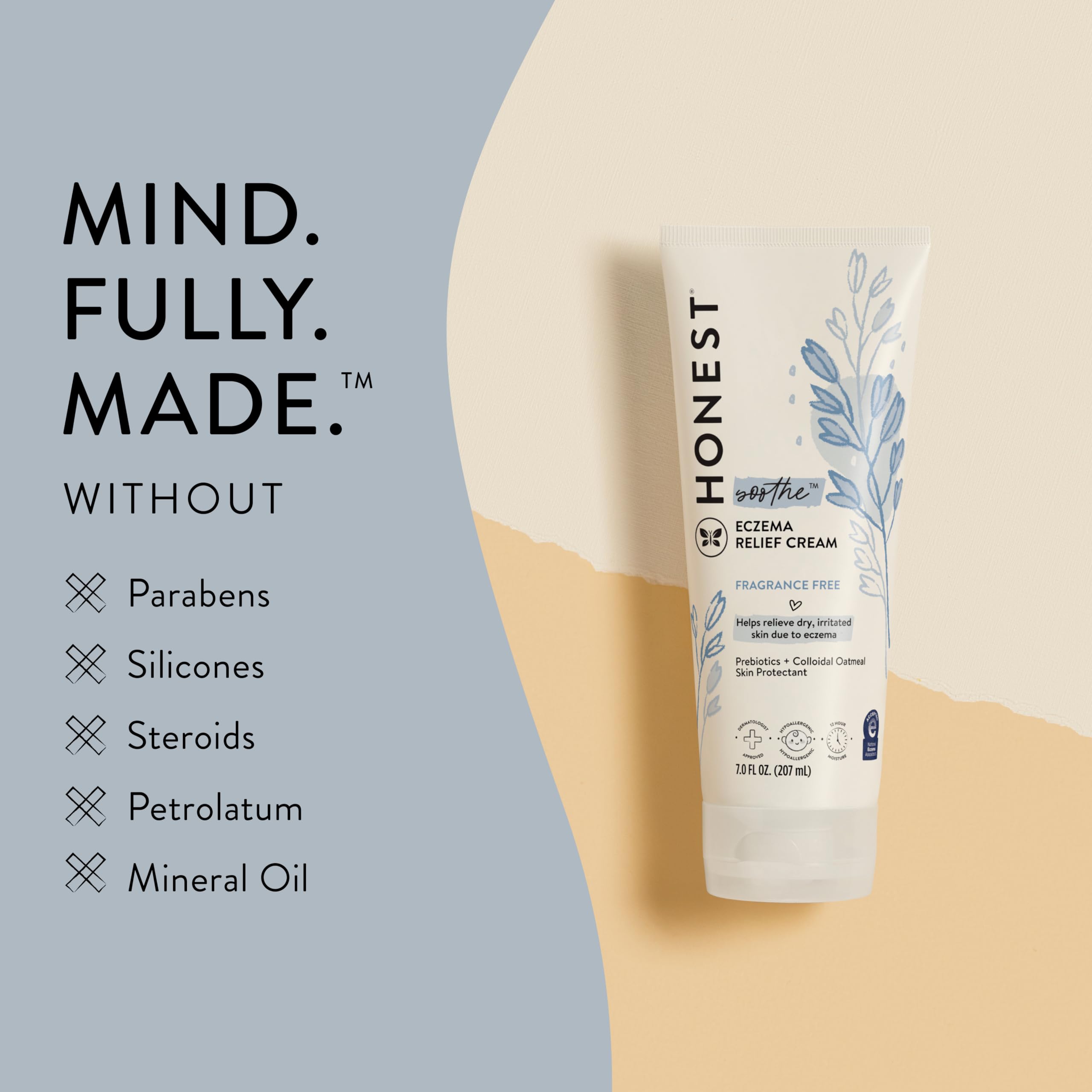 Foto 6 pulgar | Crema The Honest Company Para Aliviar El Eccema  200 Ml - Venta Internacional.