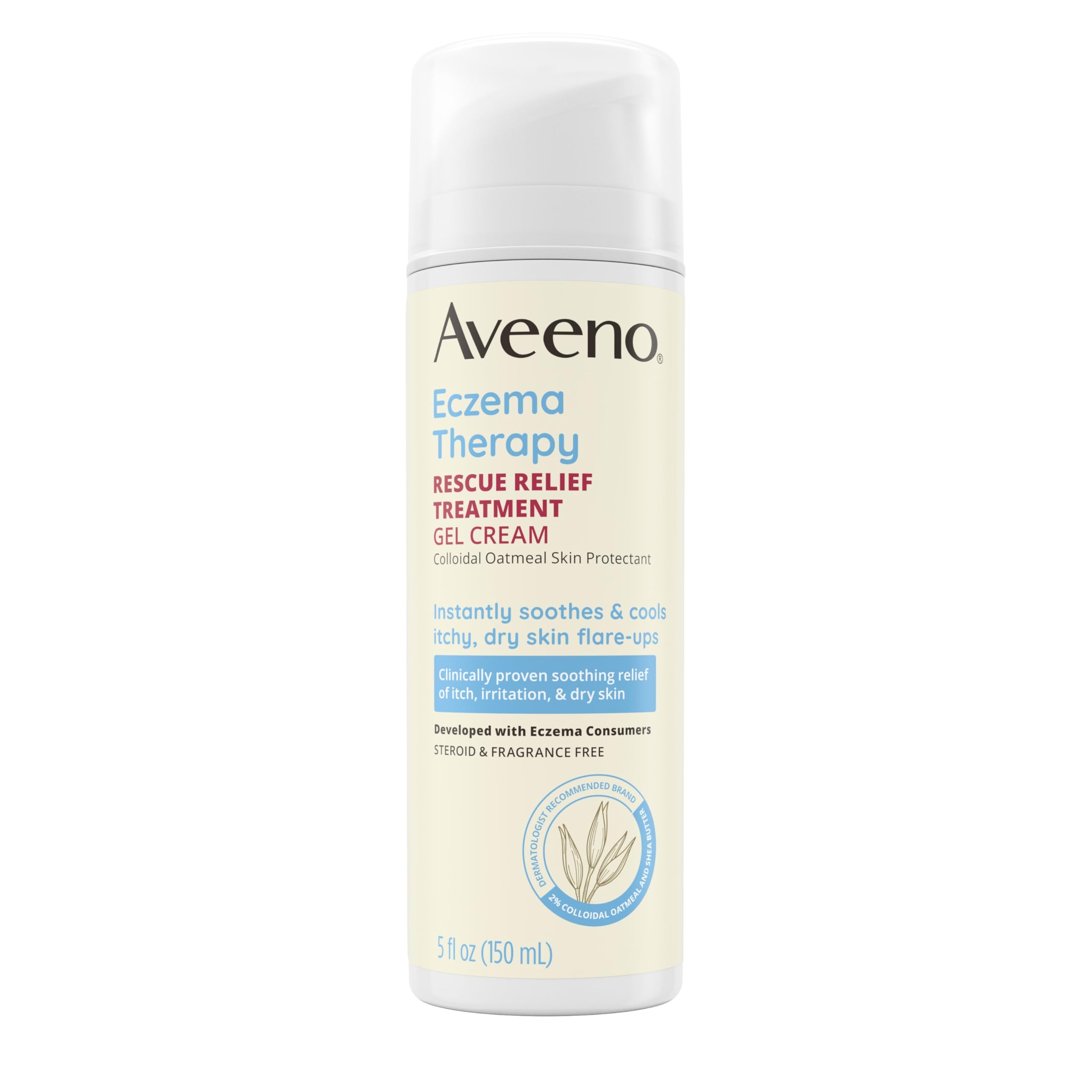 Foto 2 pulgar | Crema En Gel De Tratamiento Aveeno Eczema Therapy 150 Ml - Venta Internacional.