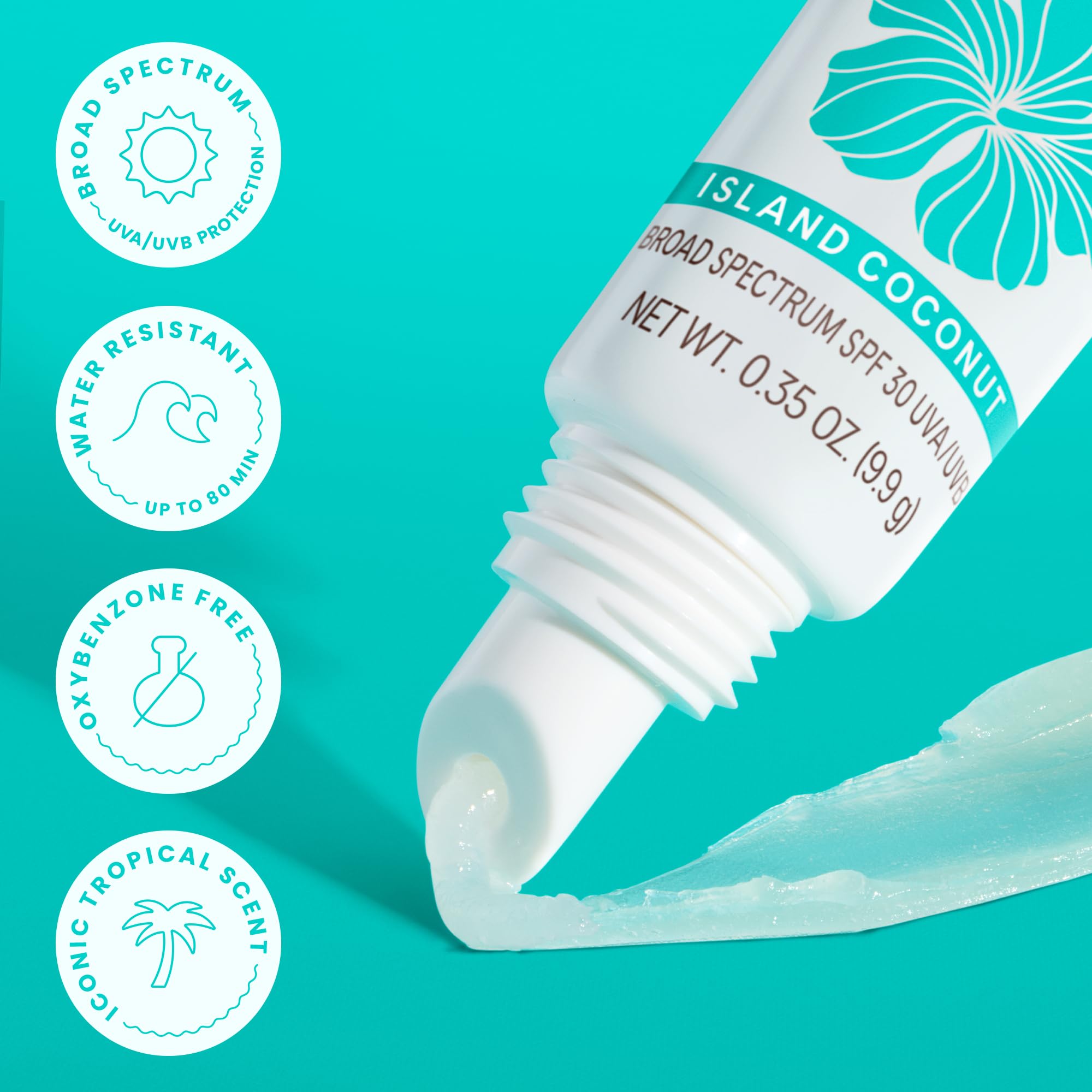 Foto 7 pulgar | Protector Solar Para Labios Hawaiian Tropic Spf 30 Island Coconut 9 Ml - Venta Internacional.