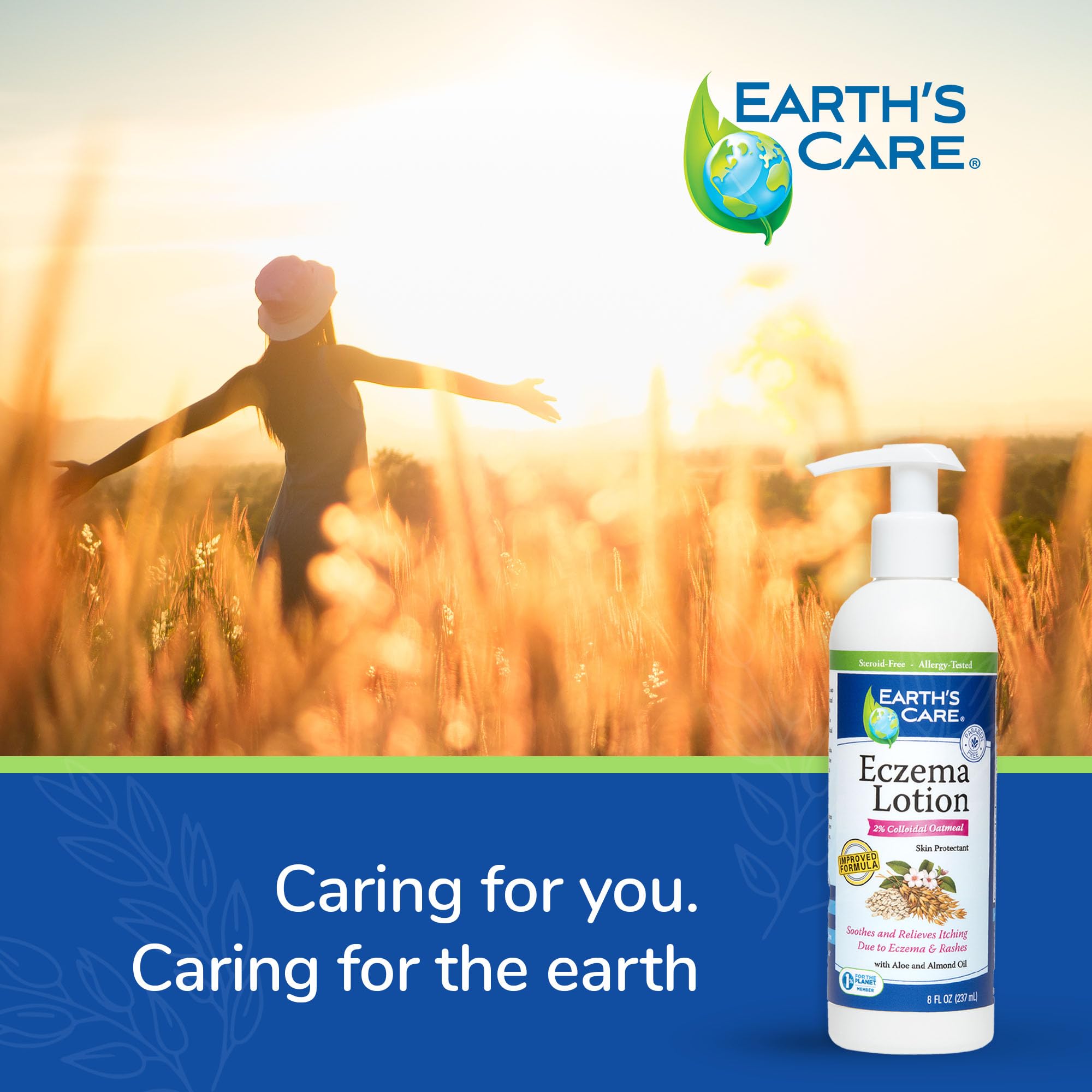 Foto 7 | Loción Earth's Care Para Eccema  237 Ml  Para Adultos Y Niños - Venta Internacional.