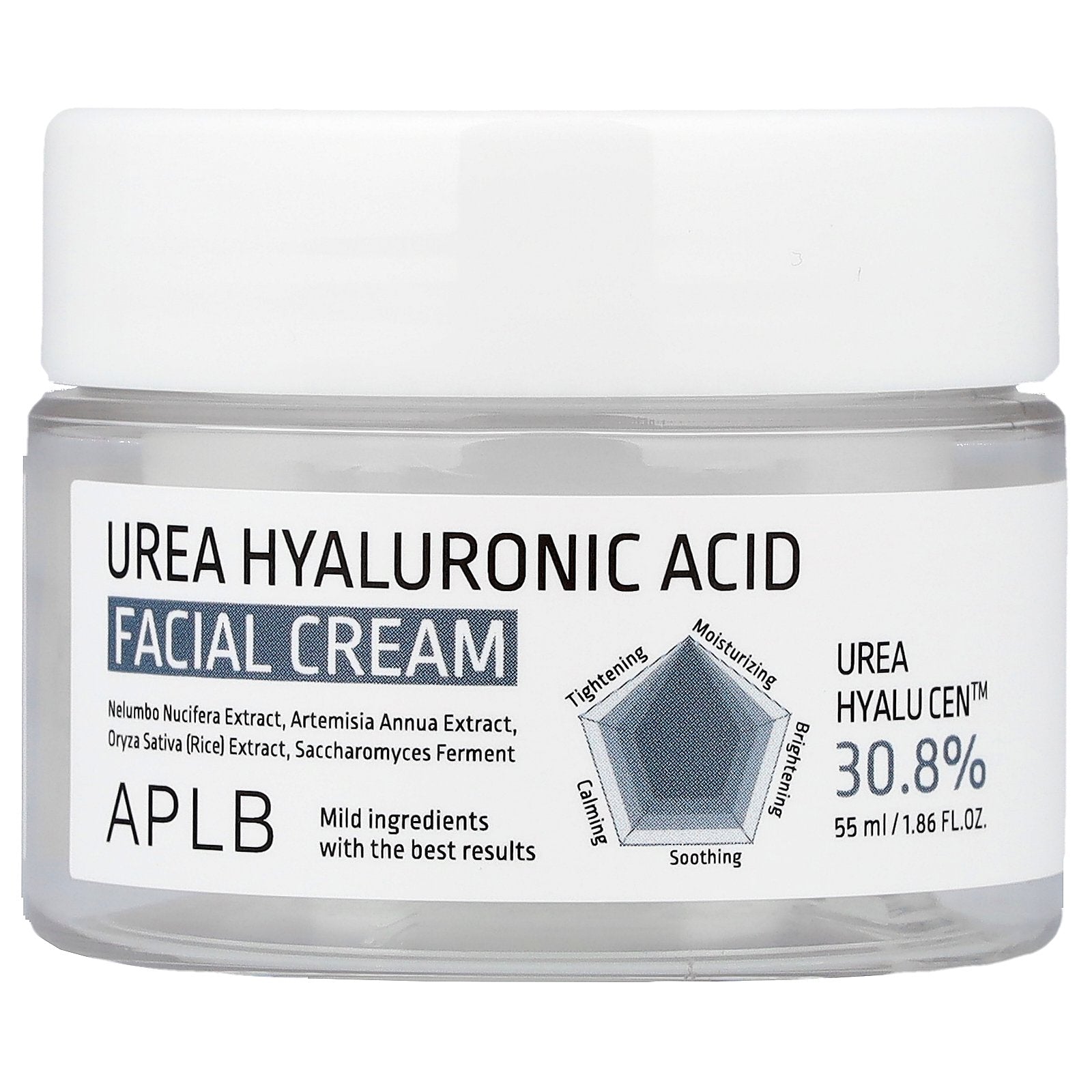 Foto 2 pulgar | Crema Facial Aplb Con Ácido Hialurónico De Urea 55 Ml - Venta Internacional.