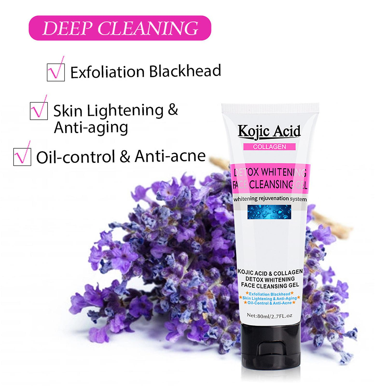 Foto 3 | Gel Limpiador De Esencia Hidratante Facial Para Iluminar La Piel - Venta Internacional.