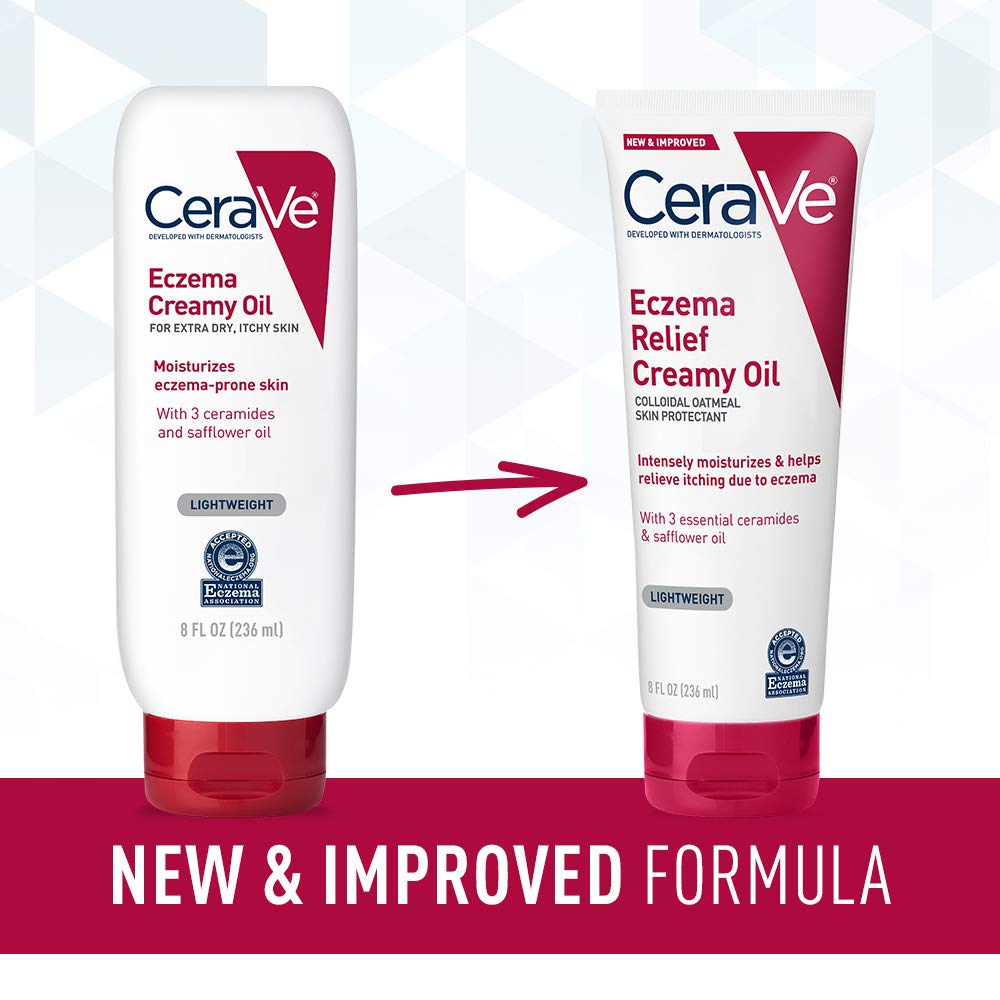 Foto 3 pulgar | Crema De Aceite Corporal Cerave Eczema Relief 240 Ml Con Avena Y Ceramidas - Venta Internacional.