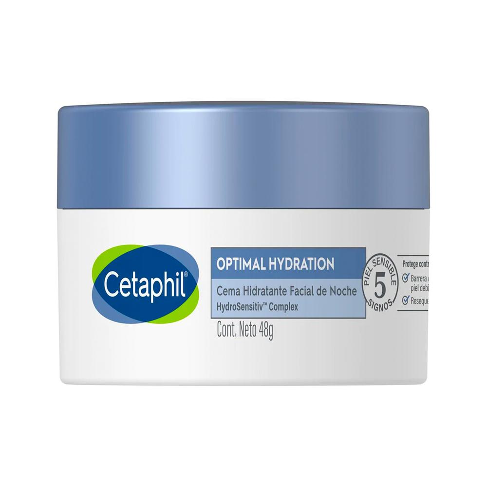 Foto 2 pulgar | Crema Facial de Noche Cetaphil Optimal Hydration 48 Gr