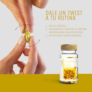 Foto 4 | Cápsulas Faciales de Vitamina E Juveternal 90 cápsulas Twist-Off Antioxidante Hidratante y Revitalizante