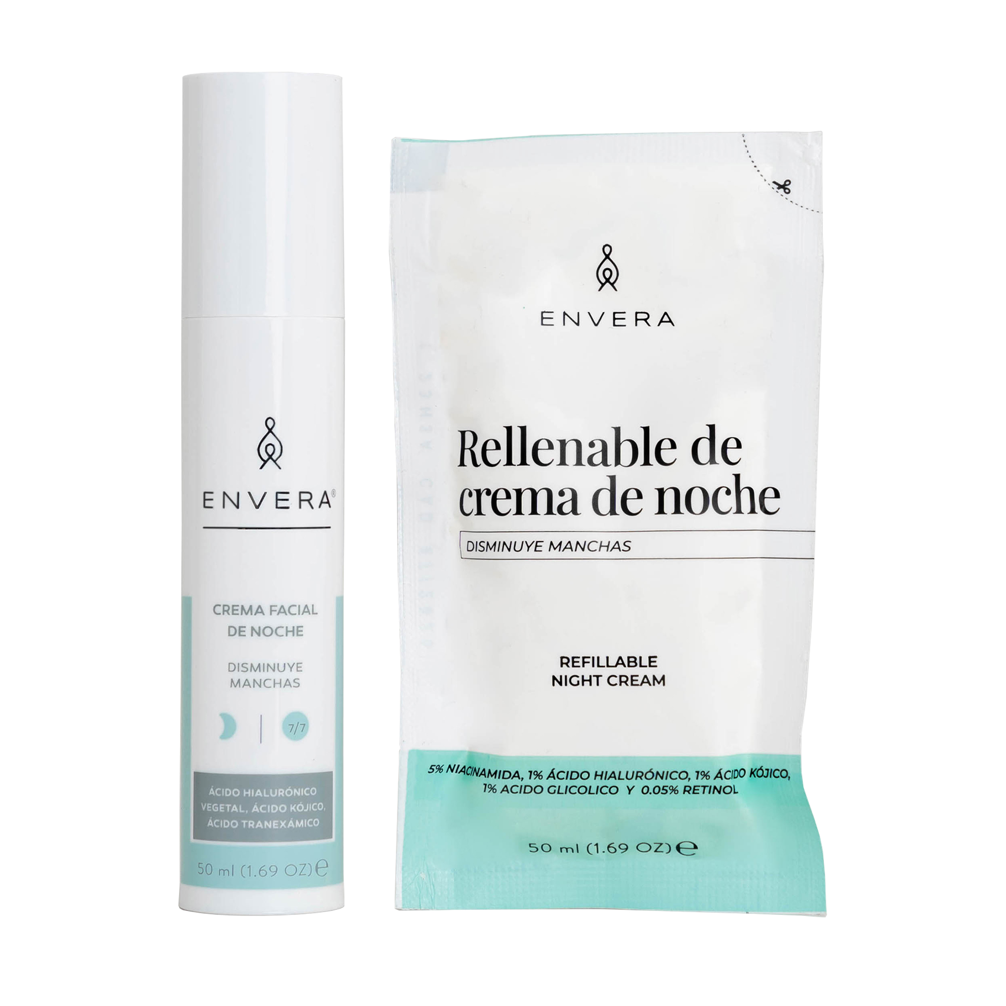 Foto 2 pulgar | Kit Crema Hidratante Facial para Manchas y Acné con Niacinamida Vegana de 50ml