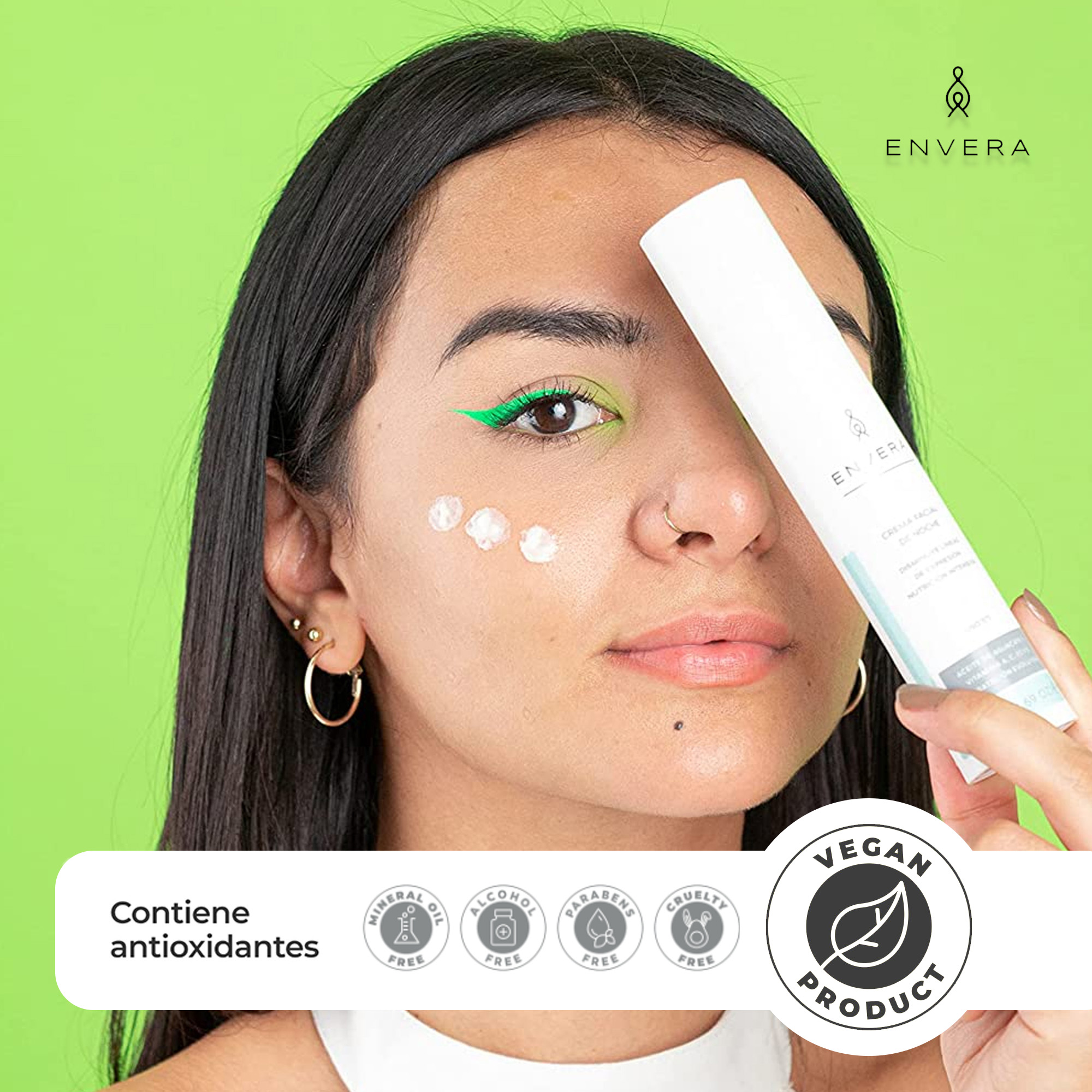 Foto 7 pulgar | Kit Crema Hidratante Facial para Manchas y Acné con Niacinamida Vegana de 50ml