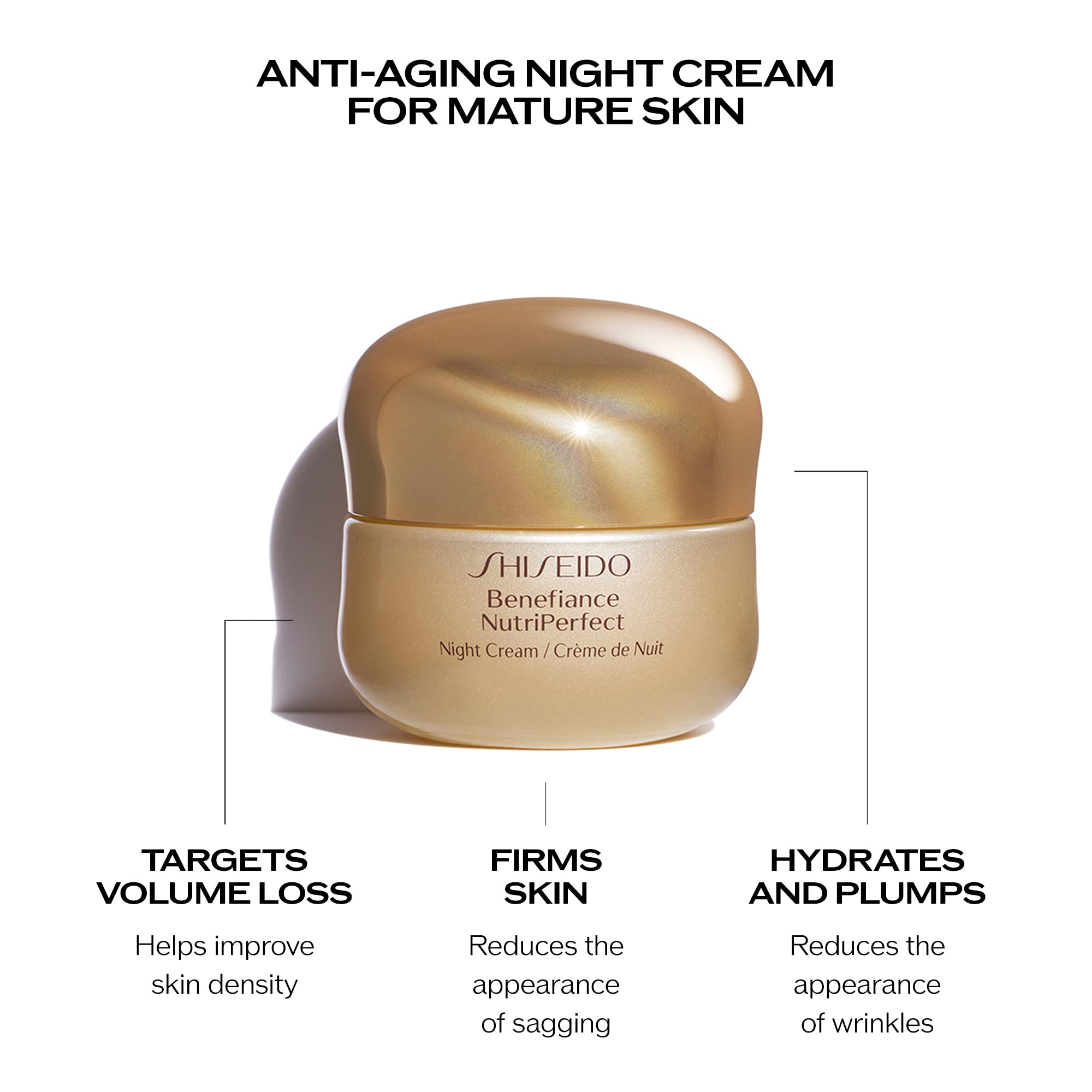 Foto 7 pulgar | Crema de Noche Shiseido Benefiance NutriPerfect Antienvejecimiento 50 ml - Venta Internacional