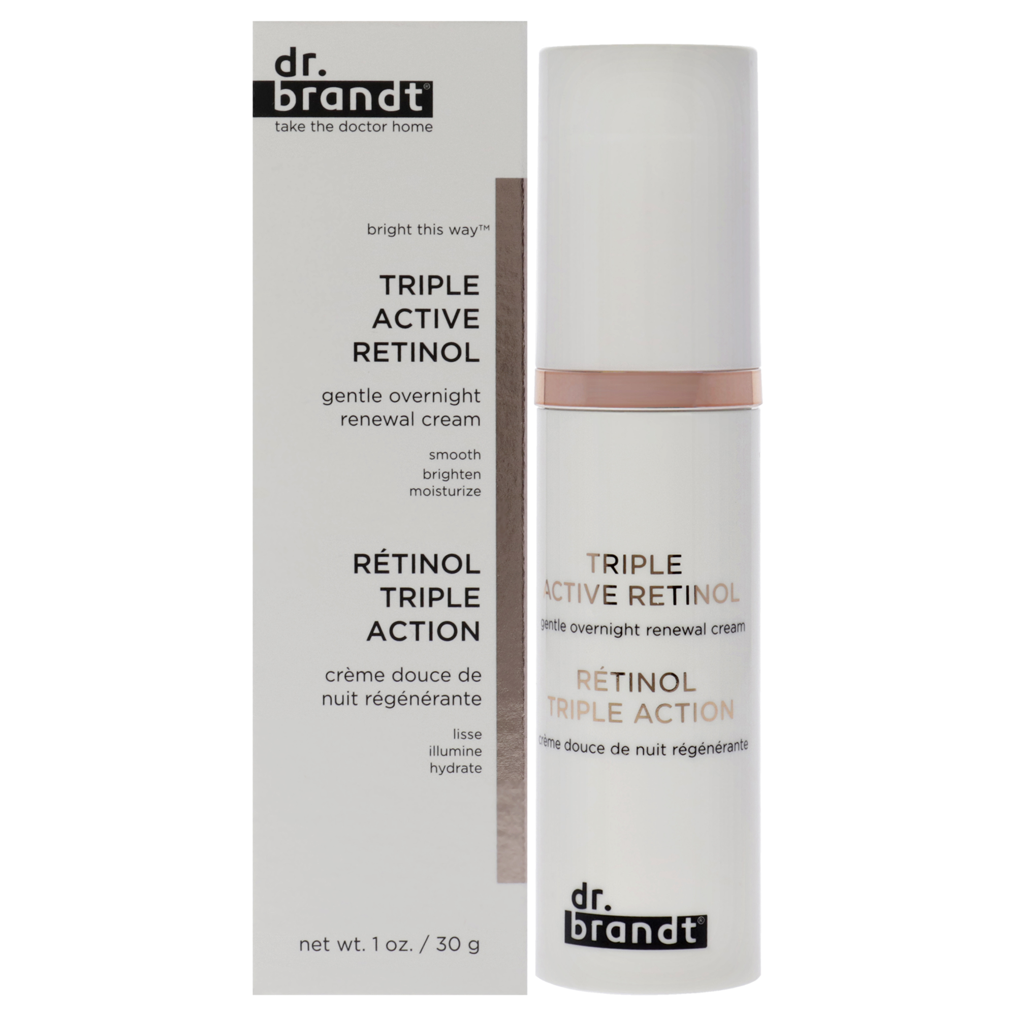 Foto 2 pulgar | Crema Nocturna Dr. Brandt Triple Active Retinol Gentle - Venta Internacional.