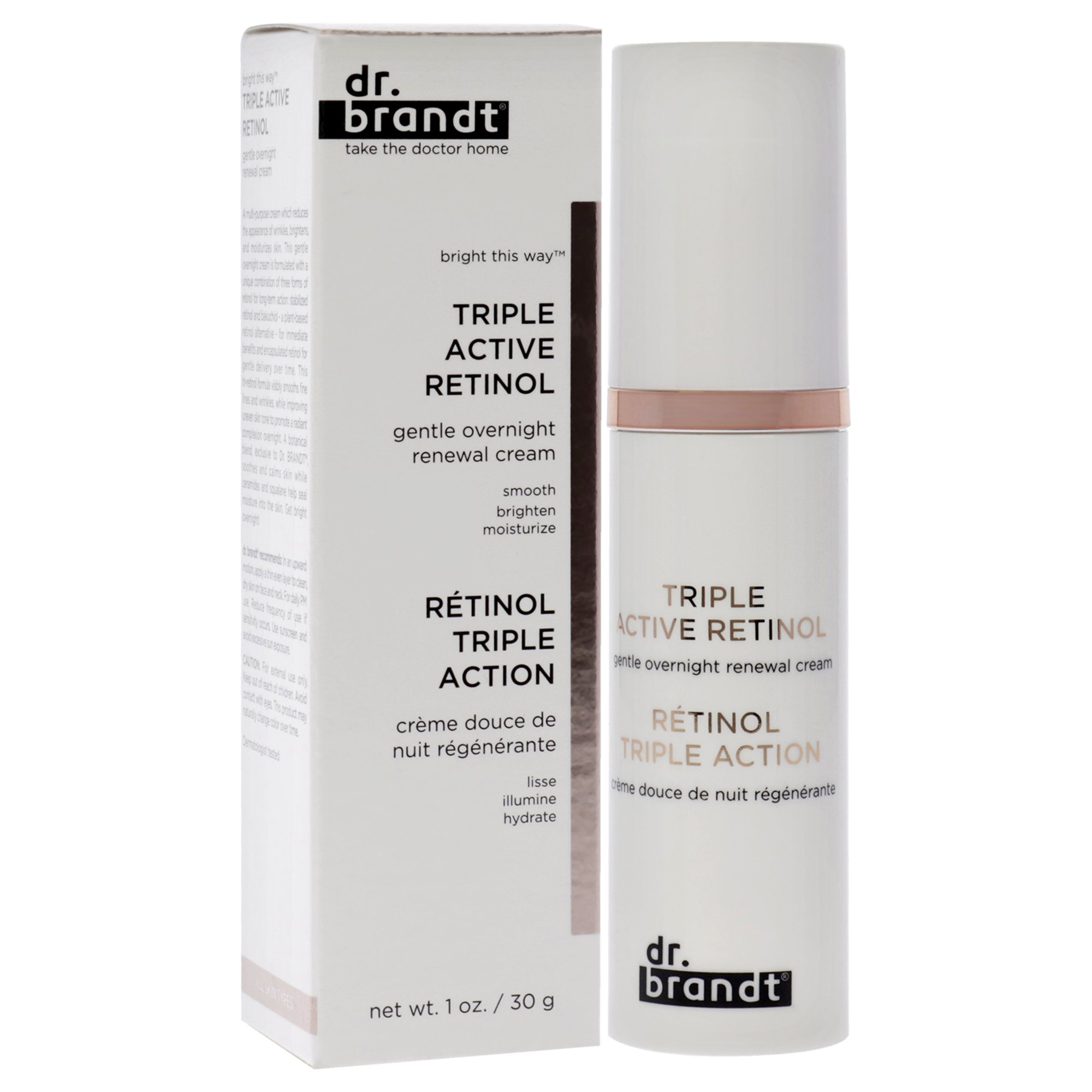 Foto 4 pulgar | Crema Nocturna Dr. Brandt Triple Active Retinol Gentle - Venta Internacional.