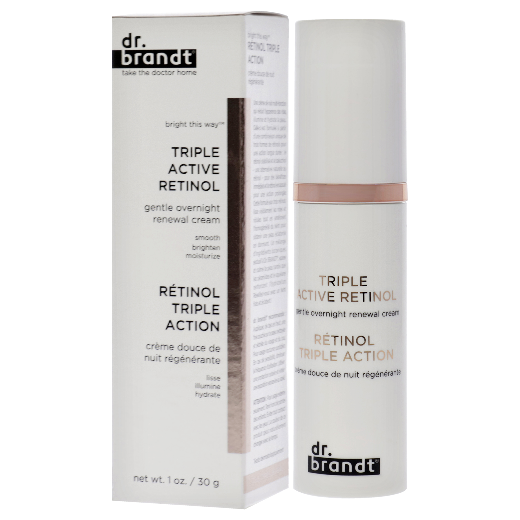 Foto 5 pulgar | Crema Nocturna Dr. Brandt Triple Active Retinol Gentle - Venta Internacional.