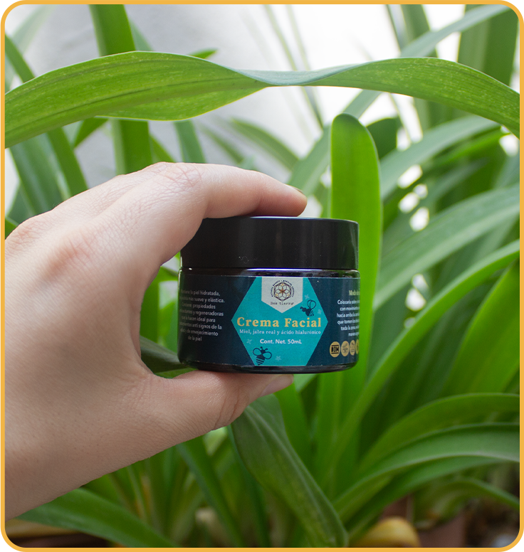 Foto 2 | Crema Facial De Miel, Jalea Real Y Ácido Hialurónico 50g