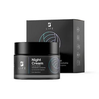 Foto 1 | Crema Facial Hidratante De Noche Con 90 Ml. Enriquecida Con Retinol Y Ácido Hialurónico. Night Cream B Life.