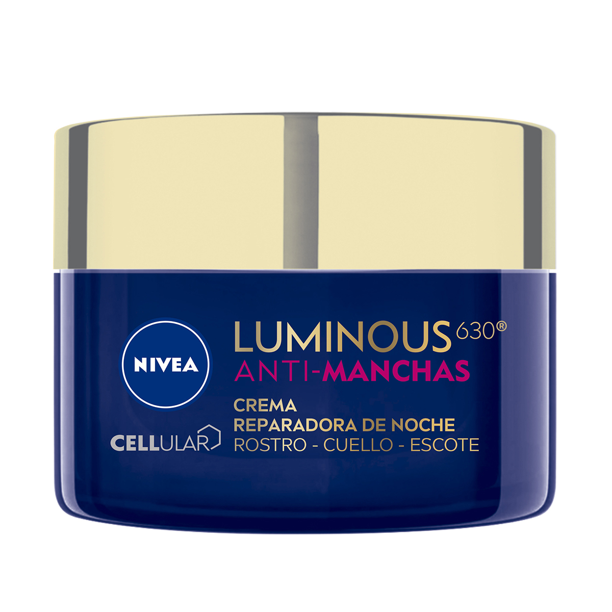 Foto 2 pulgar | Crema Facial de Noche Antimanchas Nivea Luminous630 50 ml