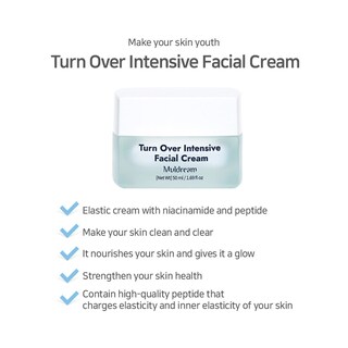 Foto 2 | Crema Facial Muldream Turn Over Intensive 50 Ml - Venta Internacional.