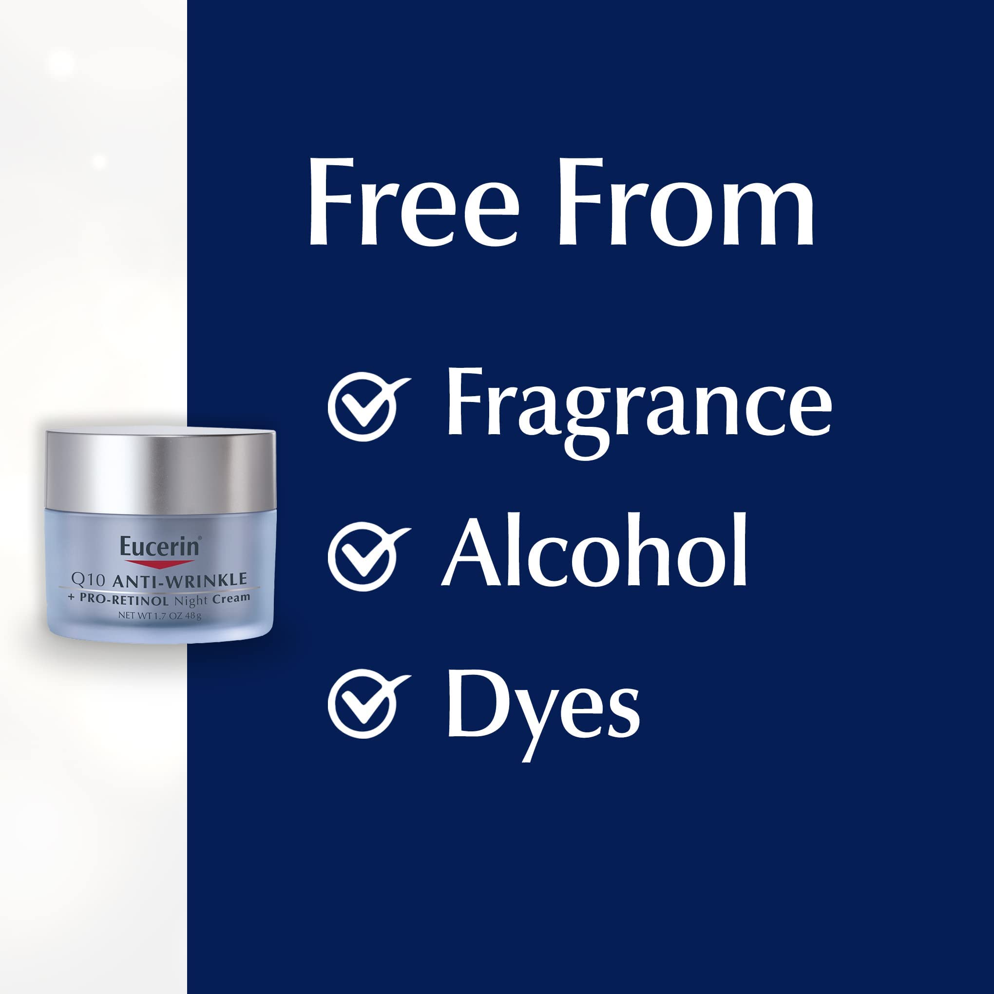 Foto 5 | Crema De Noche Eucerin Q10 Antiarrugas + Pro-retinol 50 Ml - Venta Internacional.