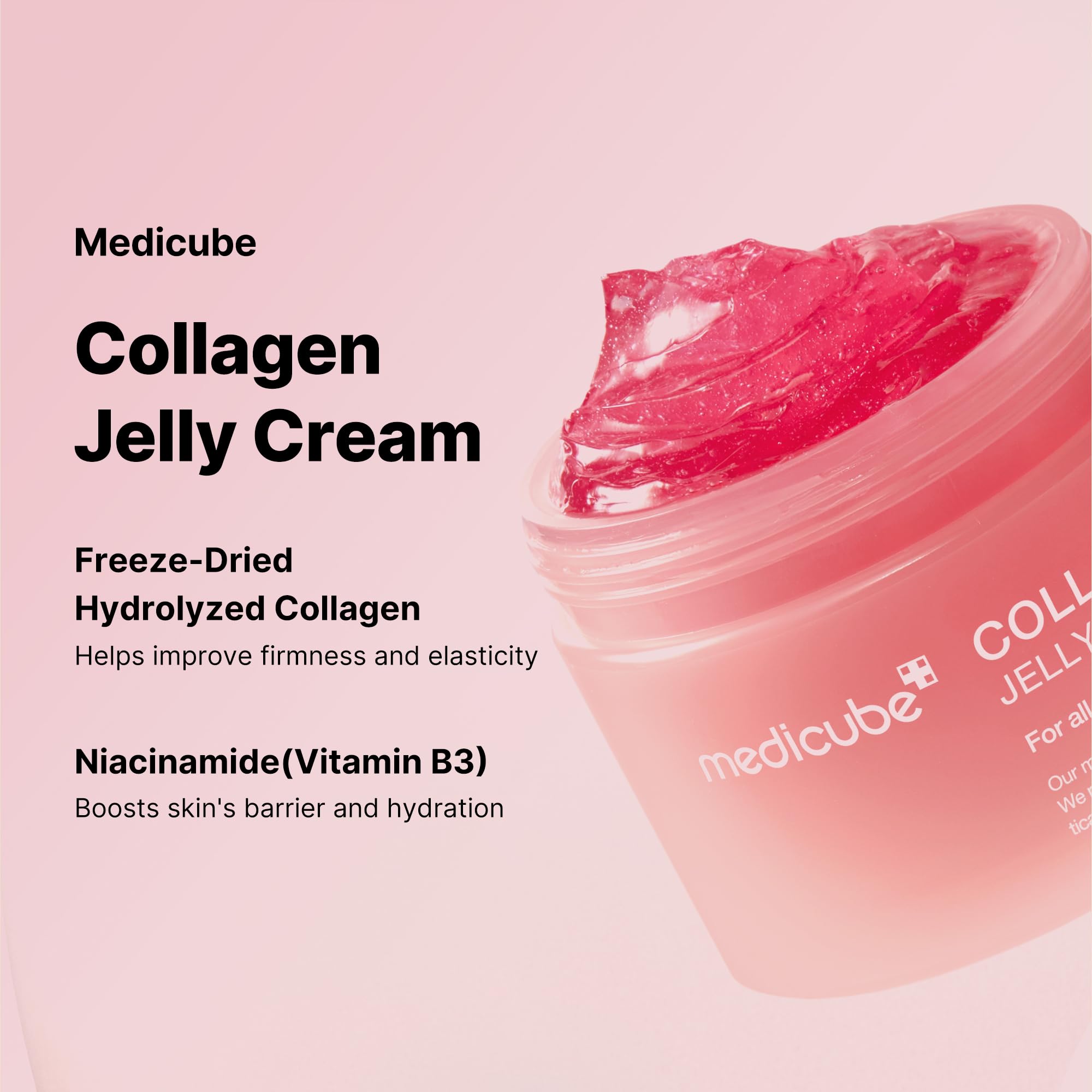 Foto 5 pulgar | Crema de Gelatina Medicube Colágeno y Niacinamida 110 ml - Venta Internacional