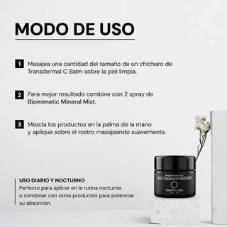 Foto 5 | Skincare Truth Transdermal C Balm Color Negro 50 Ml