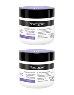 Foto 1 | Crema Facial Hidratante Reparador Nocturno Neutrogena 2 Piezas
