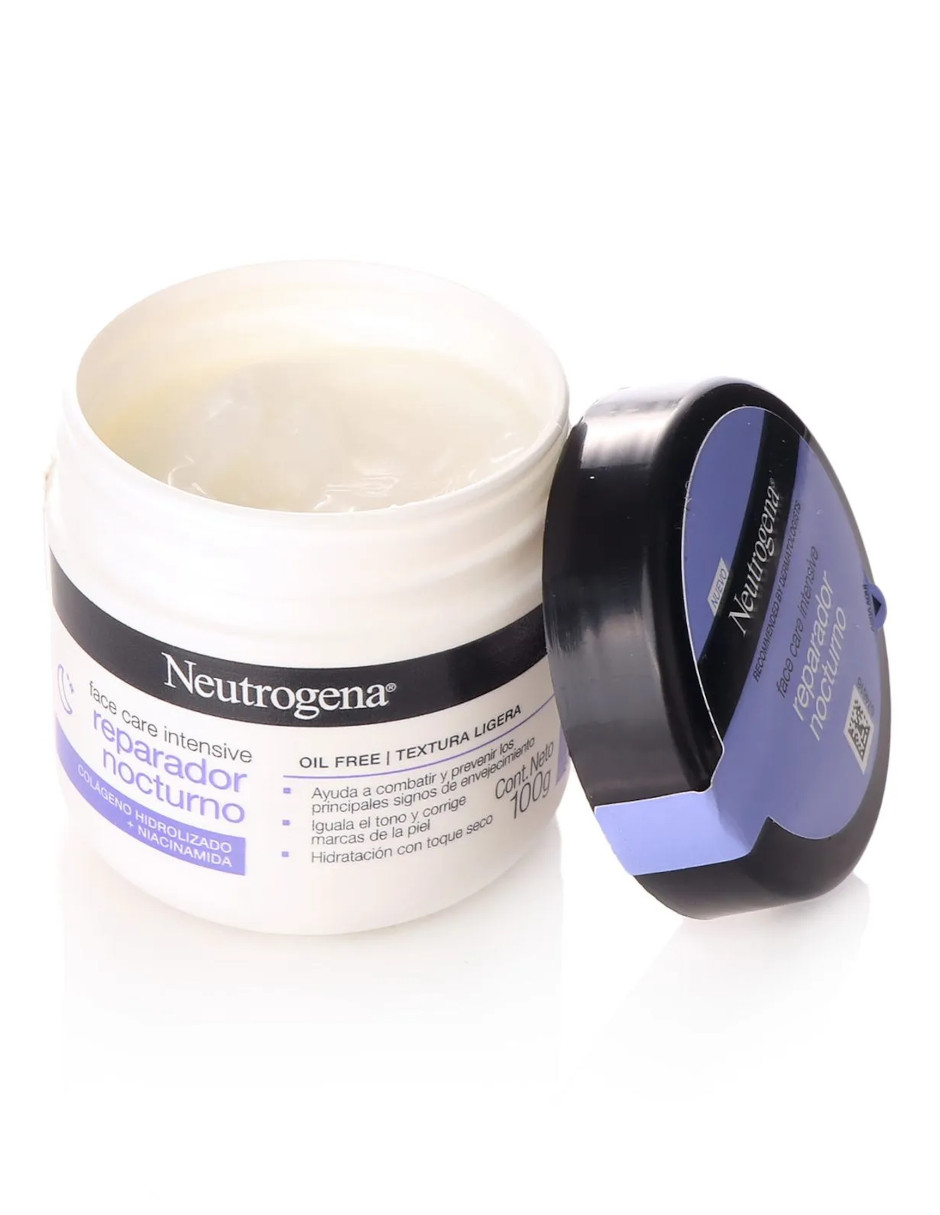 Foto 4 pulgar | Crema Facial Hidratante Reparador Nocturno Neutrogena 2 Piezas