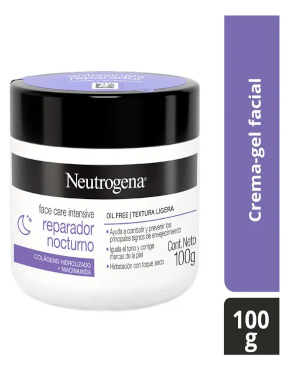 Foto 5 pulgar | Crema Facial Hidratante Reparador Nocturno Neutrogena 2 Piezas