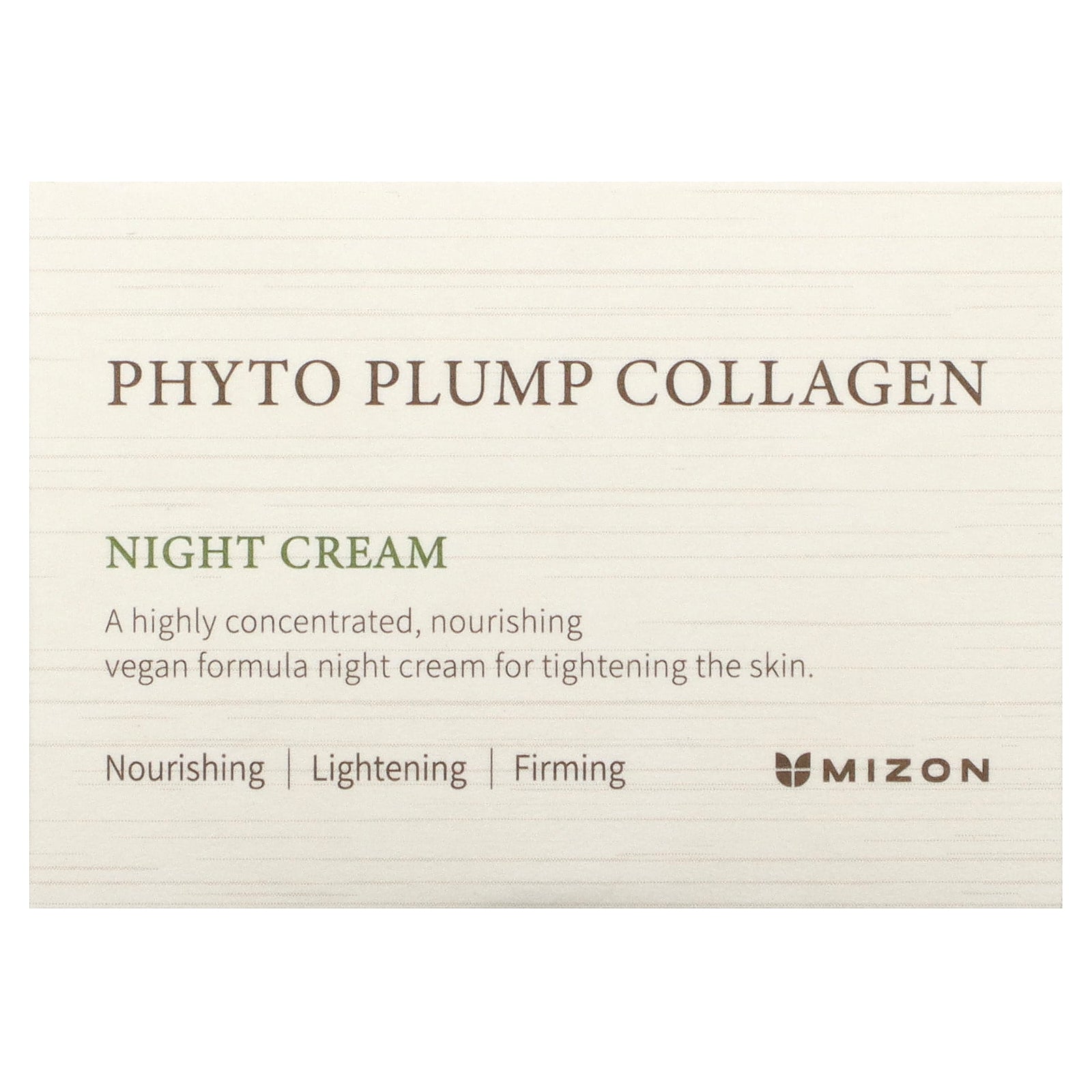 Foto 3 pulgar | Crema De Noche Mizon Phyto Plump Collagen 50 Ml - Venta Internacional.