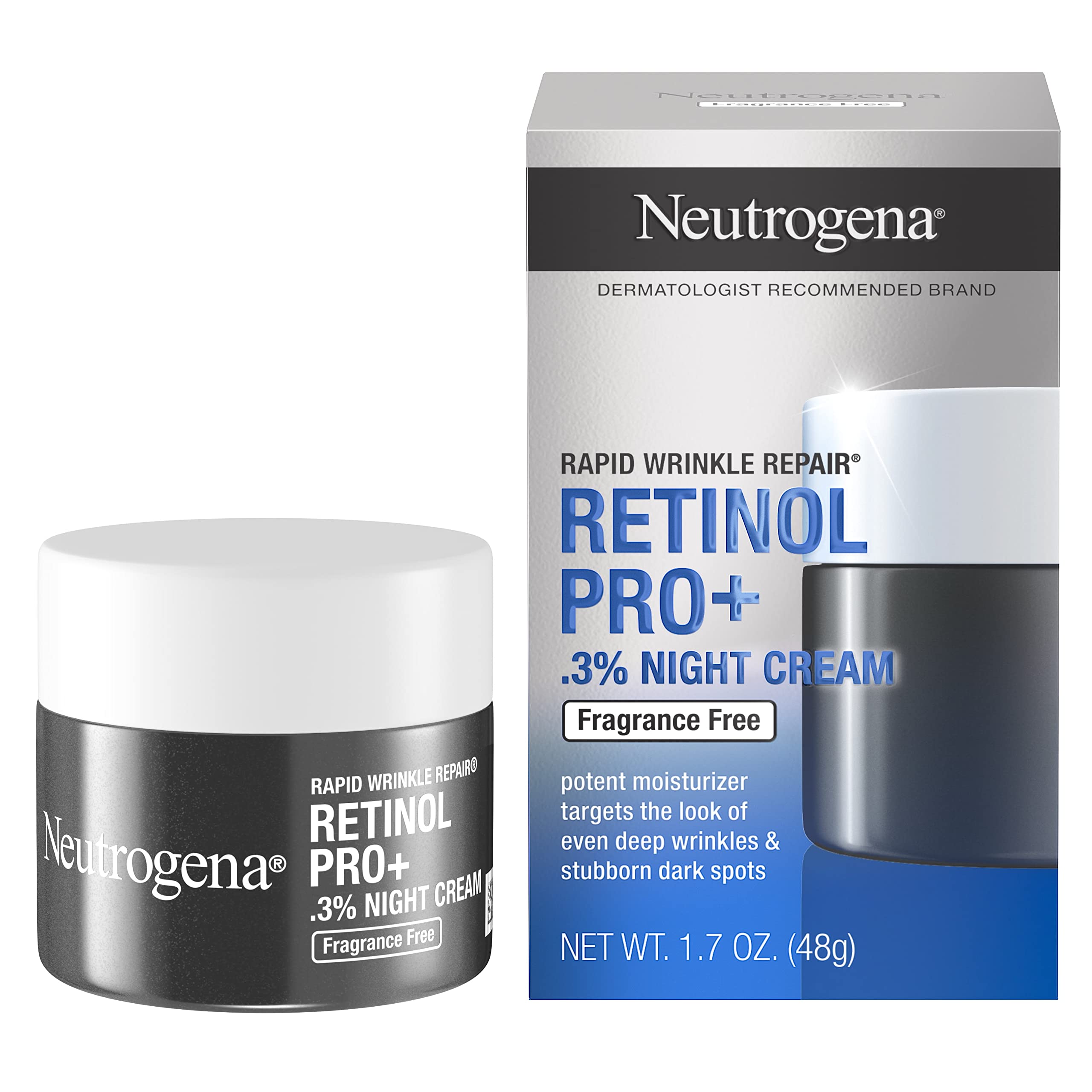Foto 4 pulgar | Crema Hidratante Nocturna Neutrogena Rapid Wrinkle Repair Retinol Pro+ - Venta Internacional.