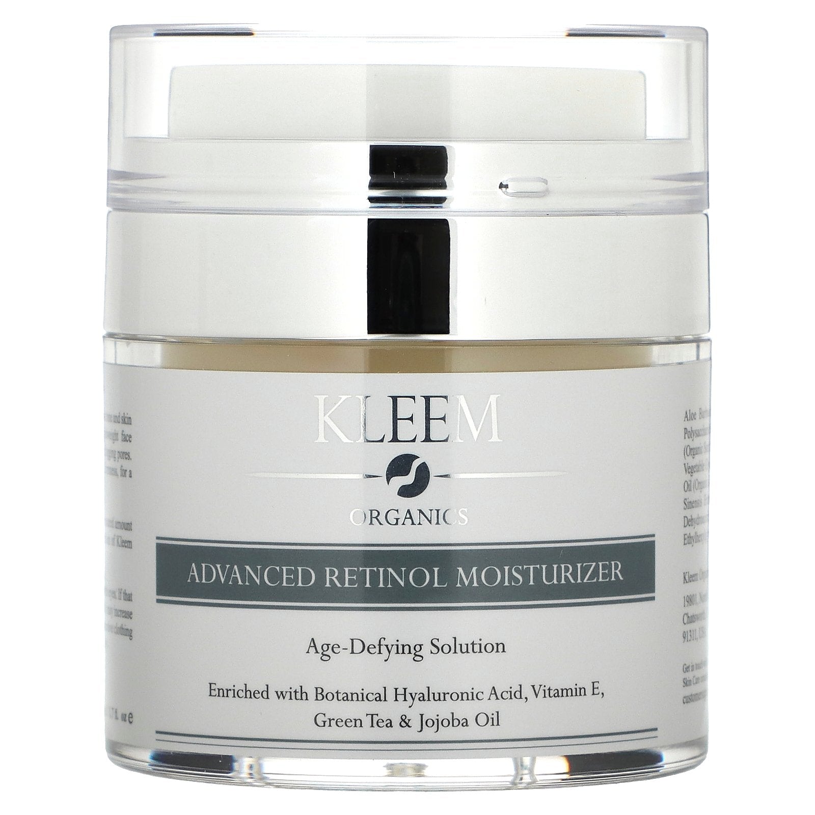 Foto 2 pulgar | Crema Hidratante Kleem Organics Advanced Retinol  50 Ml  Antienvejecimiento - Venta Internacional.