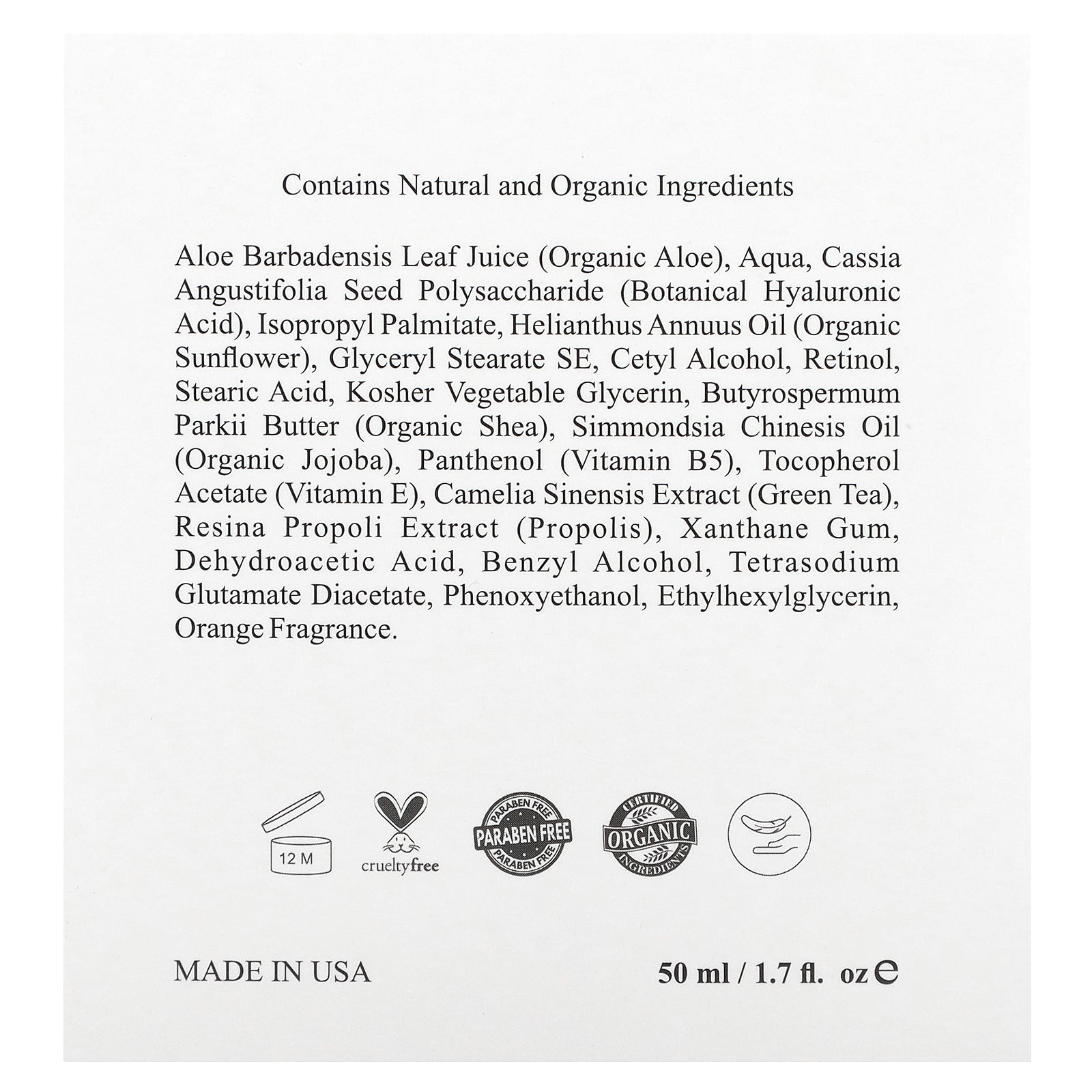 Foto 4 pulgar | Crema Hidratante Kleem Organics Advanced Retinol  50 Ml  Antienvejecimiento - Venta Internacional.
