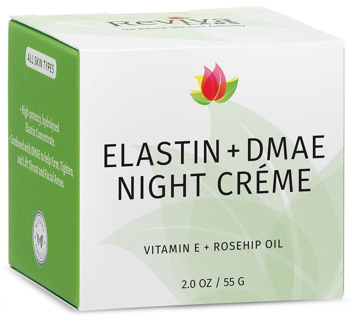 Foto 3 pulgar | Crema De Noche Reviva Labs Elastin + Dmae 60 Ml - Venta Internacional.