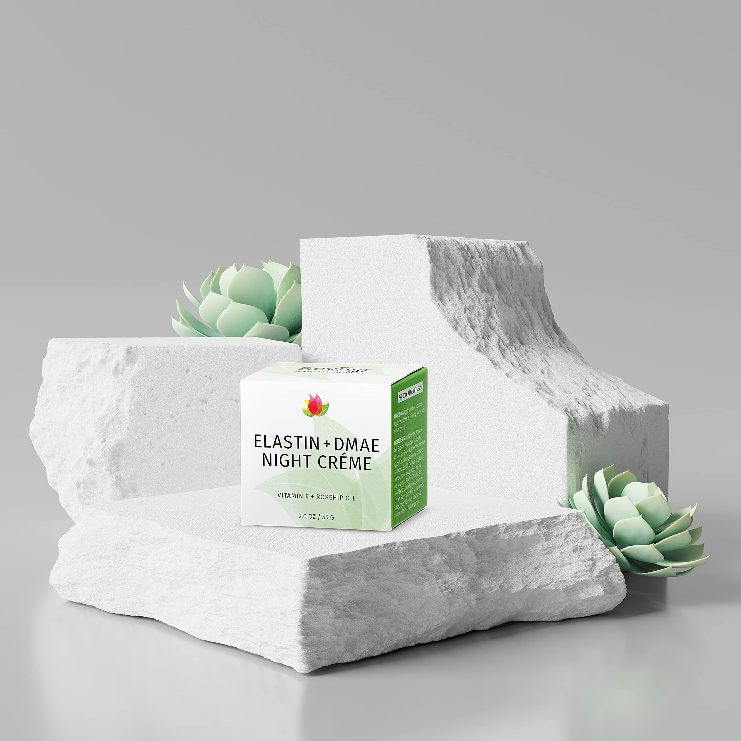 Foto 5 pulgar | Crema De Noche Reviva Labs Elastin + Dmae 60 Ml - Venta Internacional.