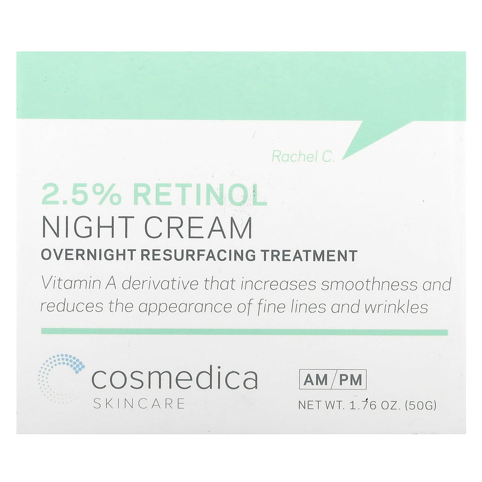 Foto 3 pulgar | Crema De Noche Cosmedica Skincare 2.5% Retinol 50 G - Venta Internacional.