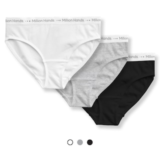 Foto 1 | 3 Pack Panties Niña Teen Girls