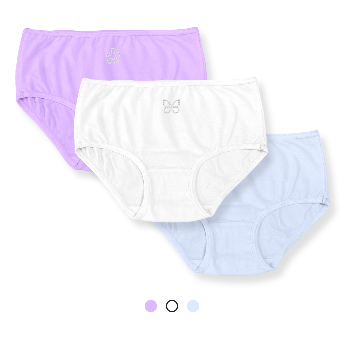 Foto 2 pulgar | 3 Pack Panties Niña Bosque
