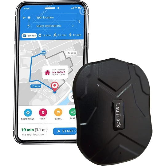 GPS Lautrack TK905 Imán 5000 MHA color Negro