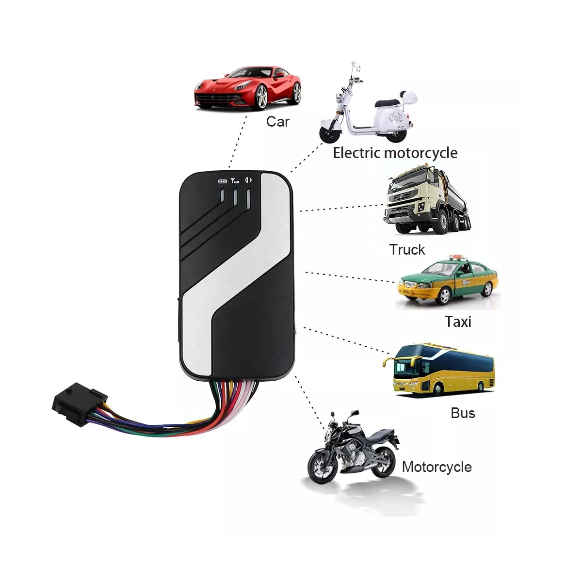 Foto 3 pulgar | Localizador Satelital Gps 4g para Autos Motos Eo Safe Imports  Esi-10895 Multicolor