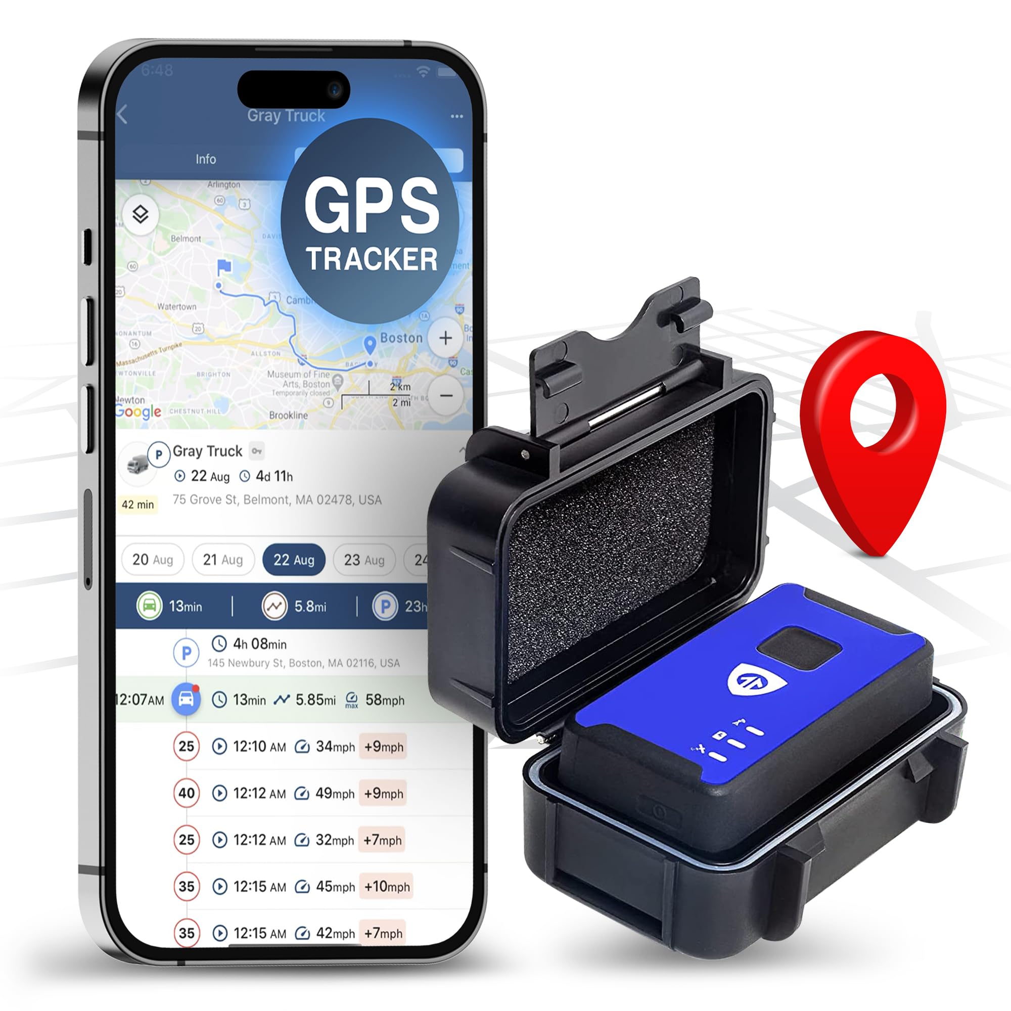 Localizador Gps Brickhouse Security Spark Nano 7 Para Vehículo - Venta Internacional.