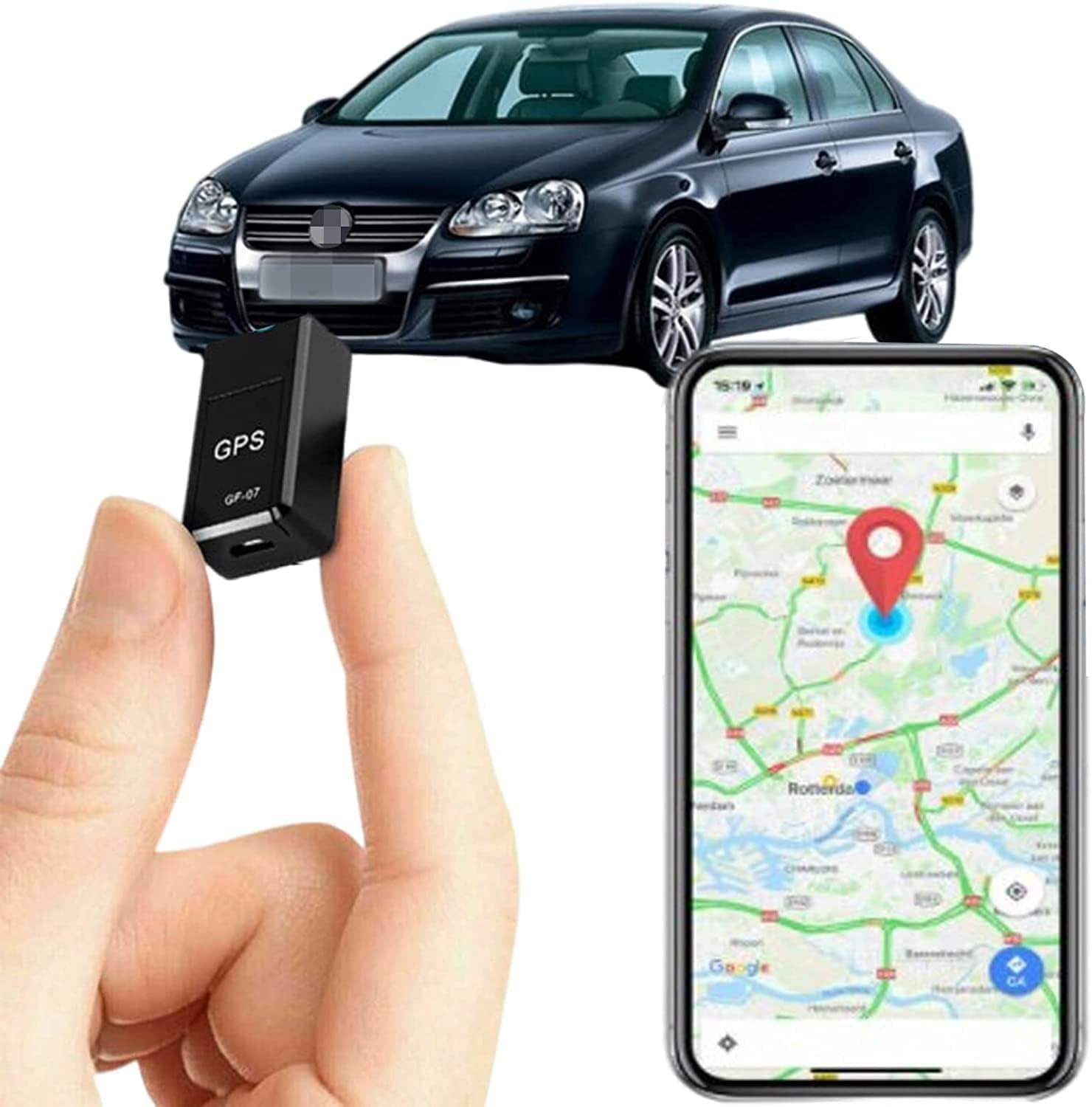 Localizador Magnético De Coches En Tiempo Real Con Sistema Gps Tracker Hugimcnt - Venta Internacional. $418