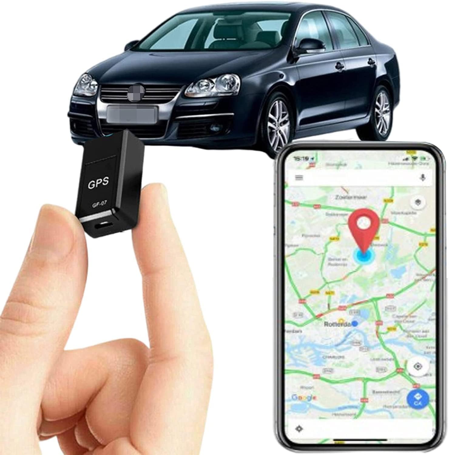 Foto 2 pulgar | Localizador Magnético De Coches En Tiempo Real Con Sistema Gps Tracker Hugimcnt - Venta Internacional.