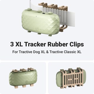 Foto 2 | Clips De Fijación Tractive Gps Dog Xl Tracker De Goma (paquete De 3) - Venta Internacional.
