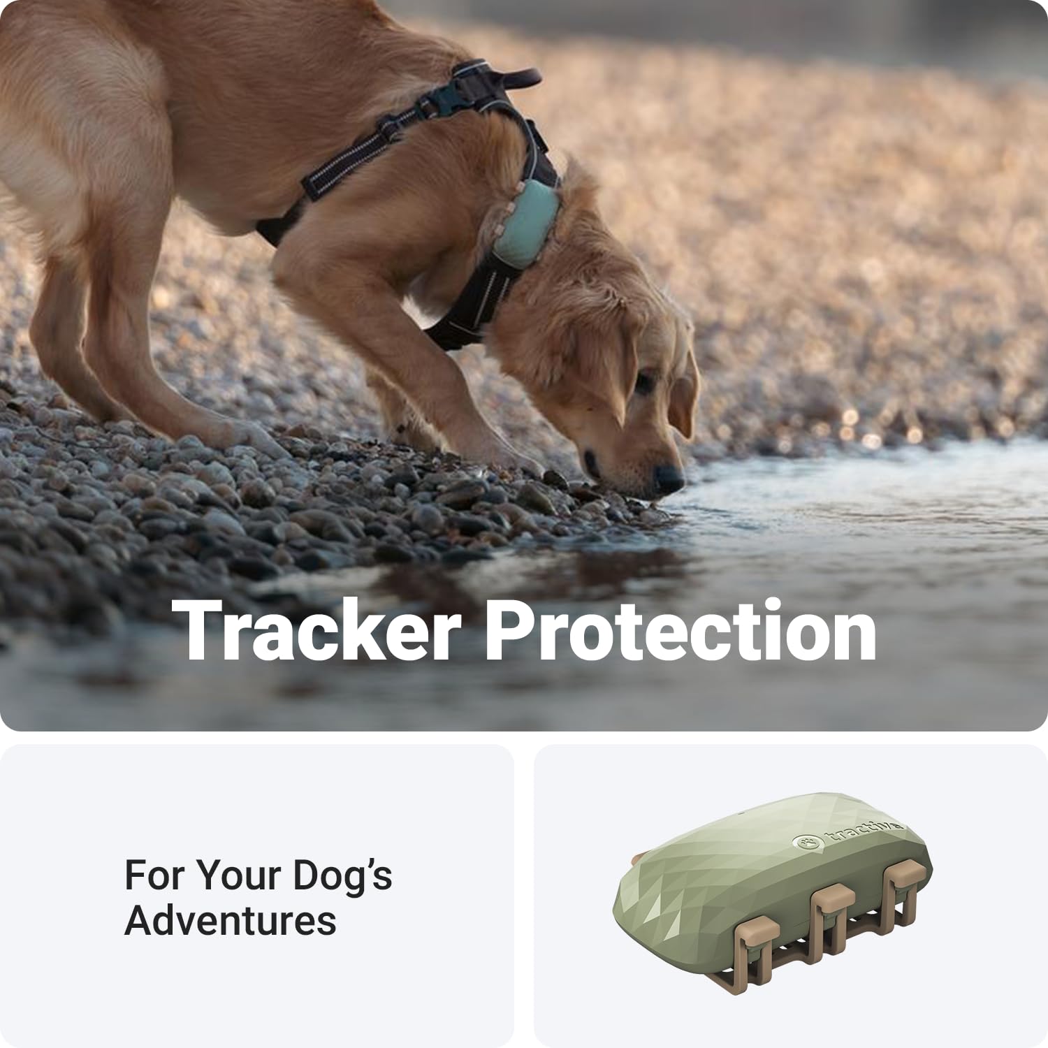 Foto 5 | Clips De Fijación Tractive Gps Dog Xl Tracker De Goma (paquete De 3) - Venta Internacional.