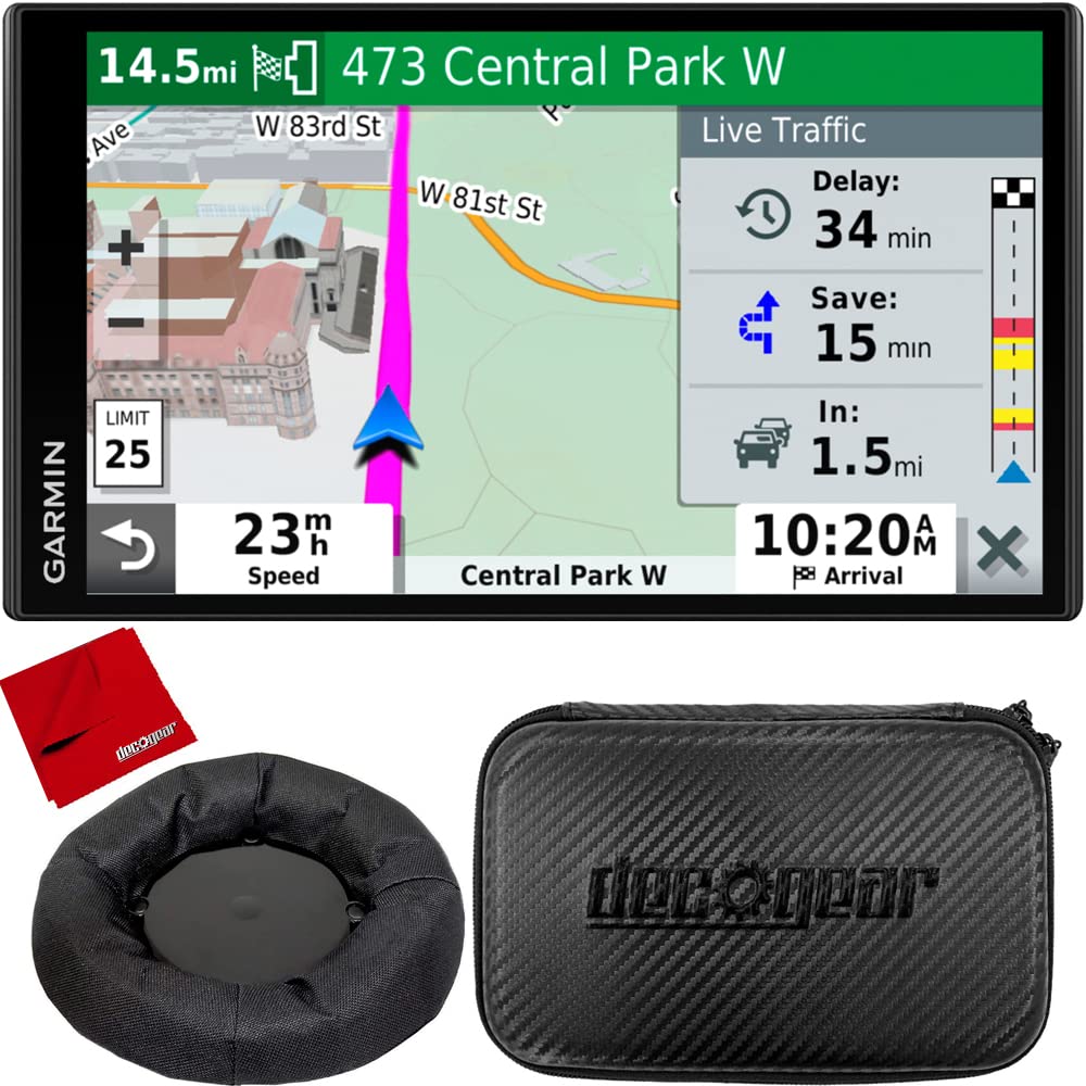 Navegador Gps Garmin Drivesmart 55 Y Traffic 5.5 Pulgadas con Funda - Venta Internacional