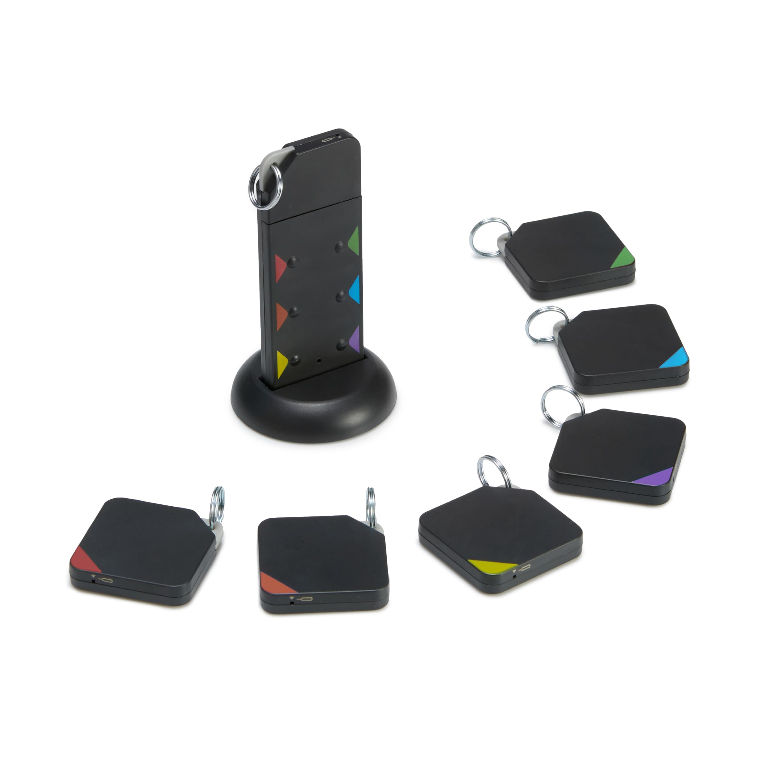 Foto 1 | Key Finder Amazon Basics 6 Rastreadores Inteligentes Alcance de 100 Pies - Venta Internacional