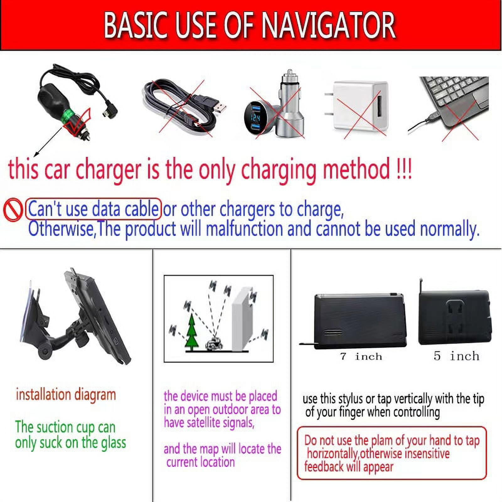 Foto 6 | Navegación Gps Para Coche, Pantalla Genérica De 5 Pulgadas, 8 Gb+128 M - Venta Internacional.
